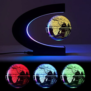 globo magnetico flutuante varias cores magalu