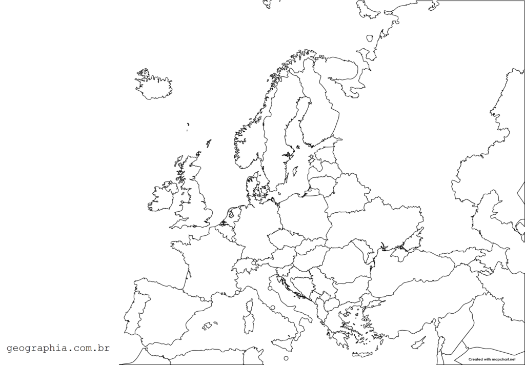 europa mudo sem paises