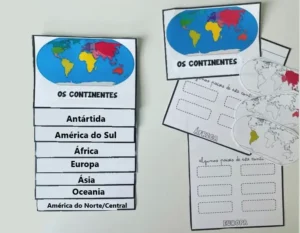 thumb lapbook continentes do mundo