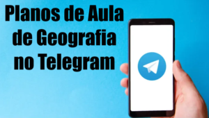 canal de planos de aula de geografia no telegram