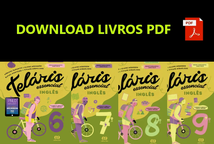 Livro Didático Teláris Essencial Inglês – Ensino Fundamental (PNLD 2024)