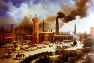revolução industrial Inglaterra século xviii