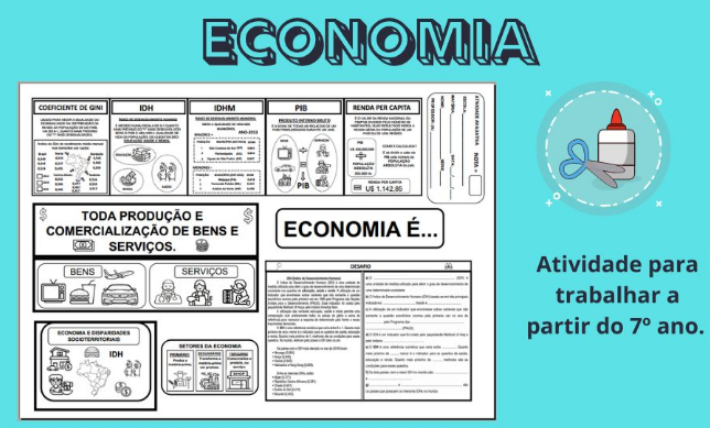Atividade Interativa Economia e disparidades socioterritoriais (Caiçara Geo)