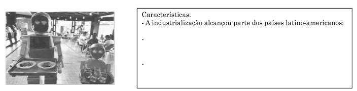 robô servindo comida terceira revolução industrial
