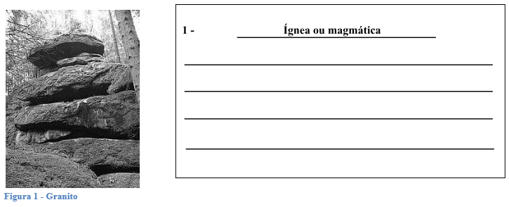 tipo de rocha ígnea ou magmática