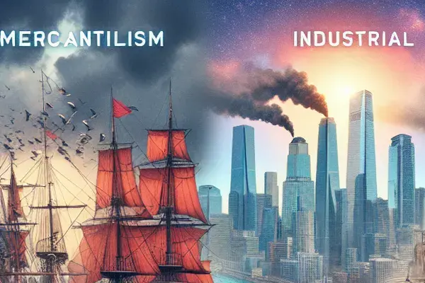 As etapas do capitalismo: mercantilismo, industrial e financeiro - Imagem Destacada
