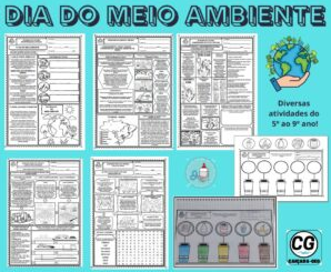 Bloco de Atividades Dia do Meio Ambiente (Caiçara Geo)