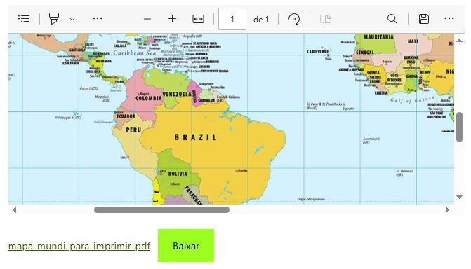 Mapa múndi para imprimir (diversos modelos) 1 mapa mundi para imprimir