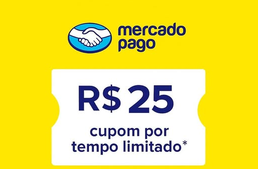 Bônus 25 reais MercadoPago (novos clientes)