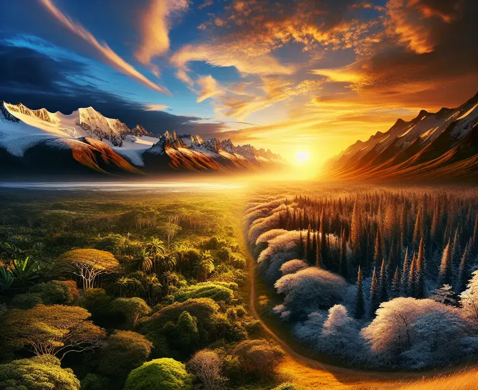 Latitudes e Paisagens: Guia Completo de Vegetação 9 Latitudes e Paisagens: Guia Completo de Vegetação