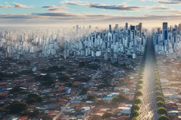 lugar e espaço geográfico prédios