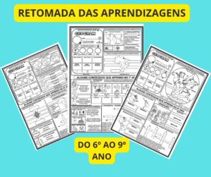 exercícios de fixação retomada das aprendizagens caiçara geo