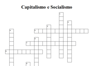 Cruzadinha Capitalismo e Socialismo