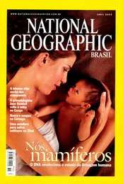 revista national geographic brasil abril 2003 nos mamiferos