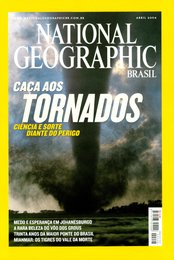revista national geographic brasil abril 2004 caca aos tornados 