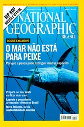 revista national geographic brasil abril 2007 o mar nao esta pra peixe 