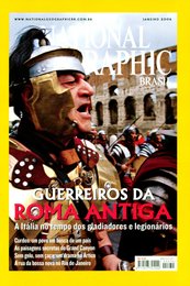 revista national geographic brasil janeiro 2006 guerreiros da roma antiga