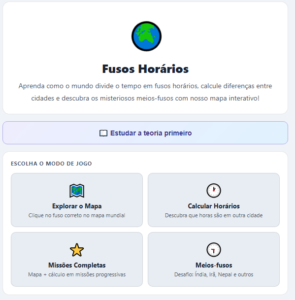 jogo geografia educativo fusos horários