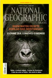 revista national geographic brasil julho 2008 quem matou os sete gorilas das montanhas
