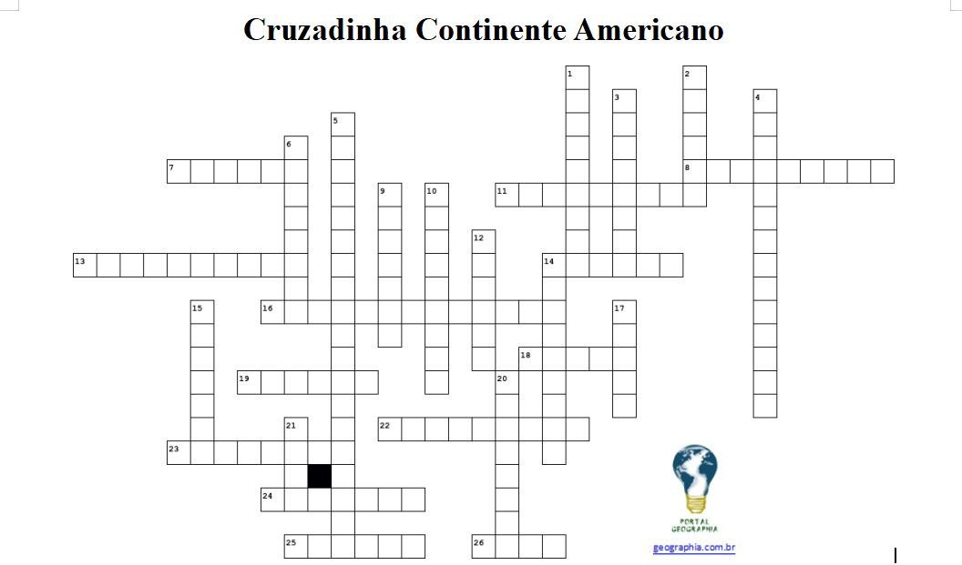thumb cruzadinha continente americano