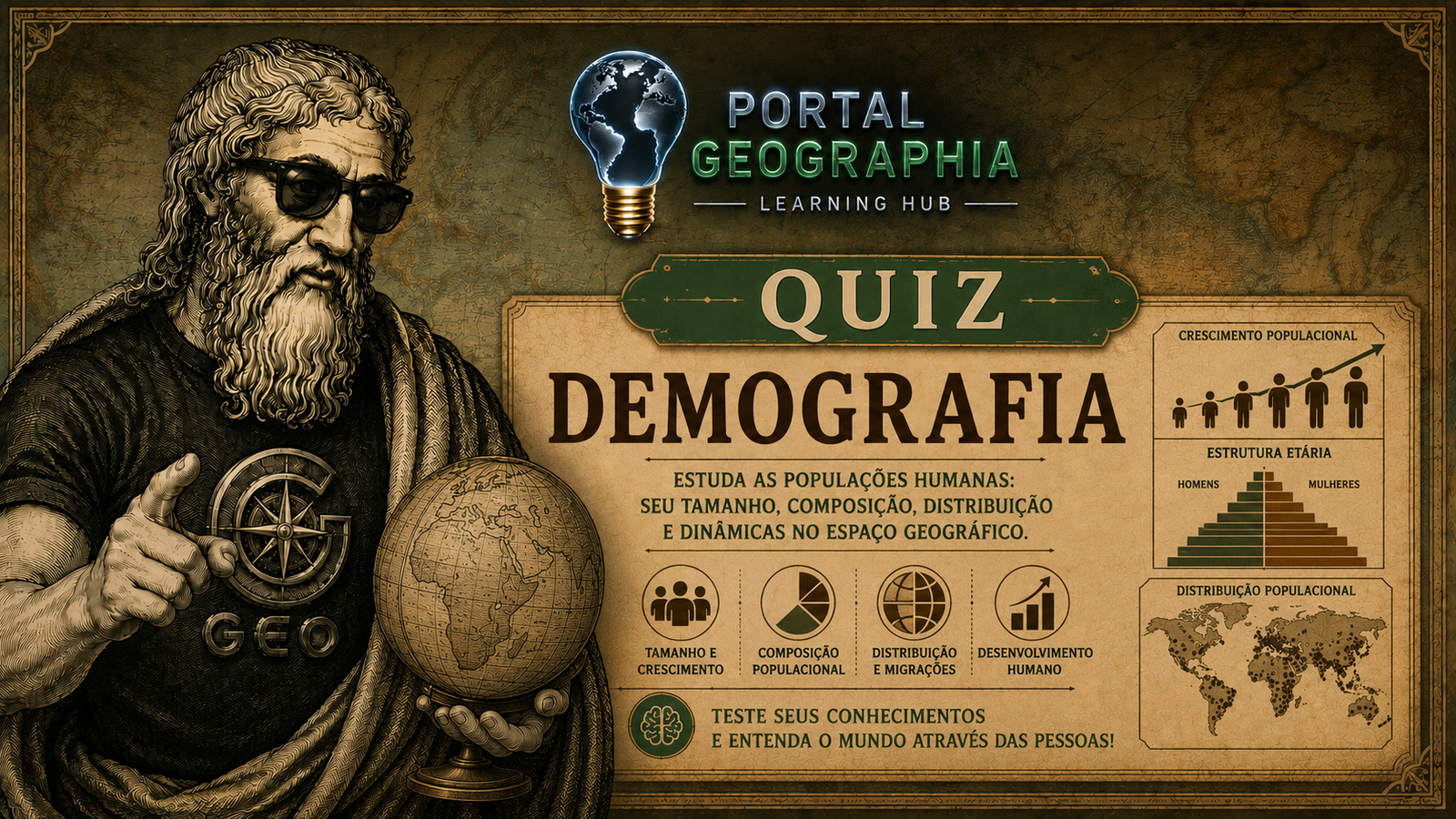 Aprender Demografia (lúdico)