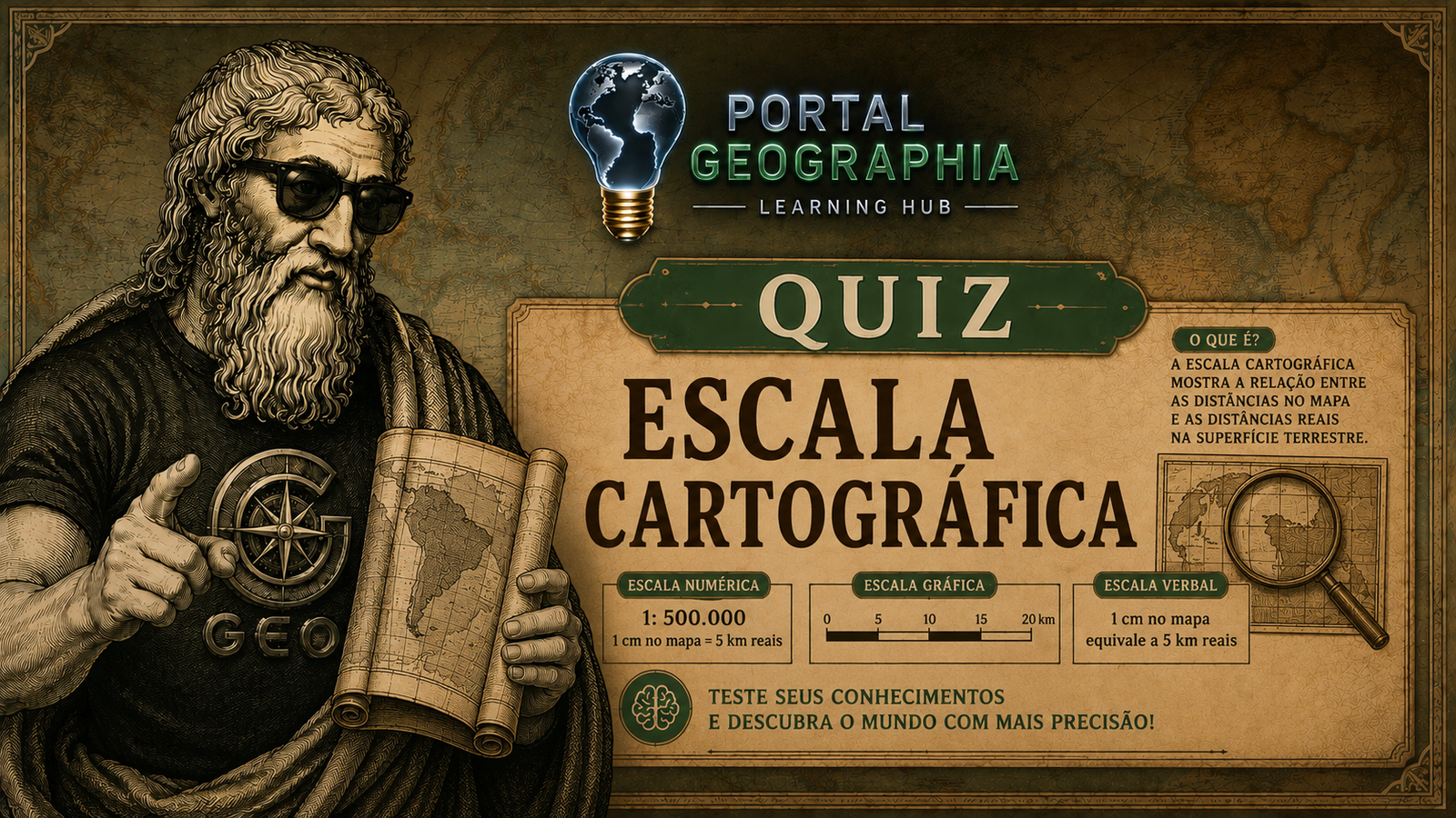Aprender Escalas Cartográficas (lúdico)