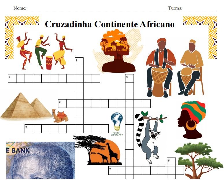 thumb cruzadinha continente africano ilustrada
