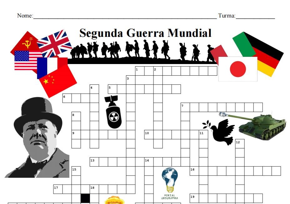 thumb cruzadinha segunda guerra mundial ilustrada