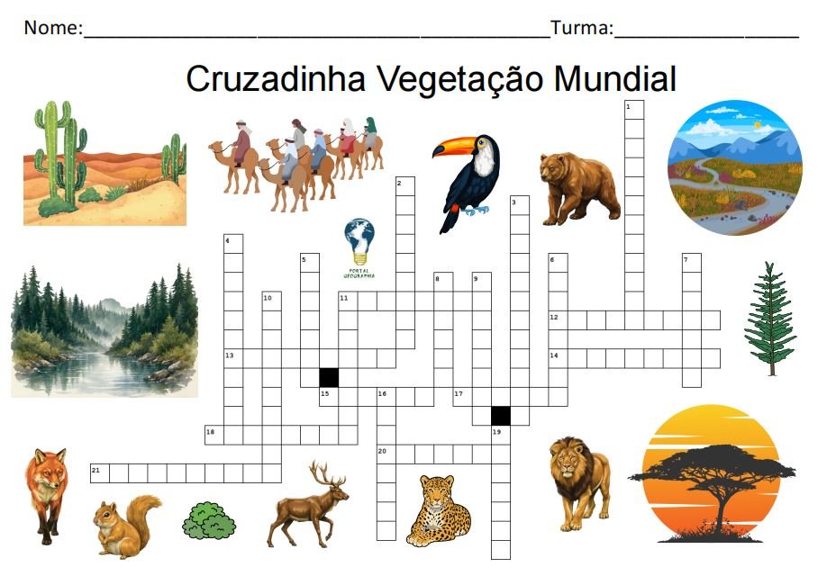 Cruzadinha Vegetação Mundial