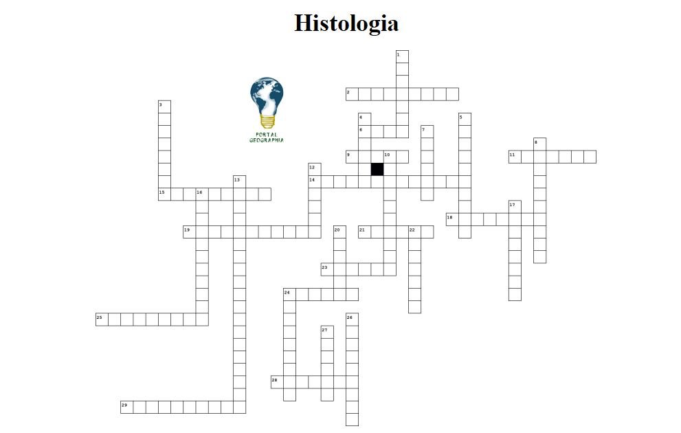 Cruzadinha Histologia